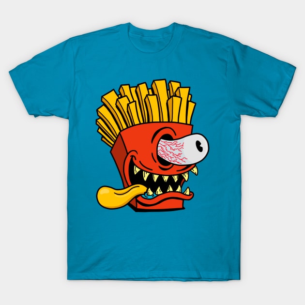 Fries monster T-Shirt by ogeraldinez